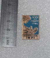 Лот: 24637766. Фото: 2. РЕДКость! Значок: 25 лет роддому... Значки, медали, жетоны