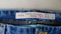 Лот: 8295866. Фото: 6. Джинсы zara premium wash с квадратными...