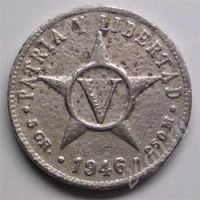 Лот: 120589. Фото: 2. Куба. 5 сентаво 1946г. (2). Монеты