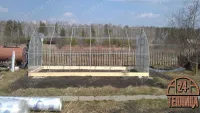 Лот: 6762692. Фото: 3. Теплица "Капелька Усиленная" 3х4... Для дачи, дома, огорода, бани, парка