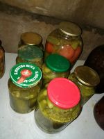 Лот: 9592646. Фото: 2. Огурцы, 1 л / Домашние заготовки. Продукты