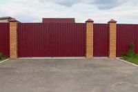 Лот: 11492110. Фото: 2. ПрофЛИСТ 0.4 мм RAL3005 Вишня... Строительные материалы