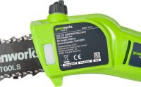 Лот: 20943573. Фото: 16. Кусторез GreenWorks G24PS20 без...