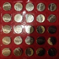 Лот: 6816893. Фото: 2. Монеты 25 рублей в блистере по... Монеты