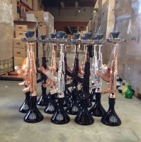 Лот: 6937144. Фото: 4. Кальян AK47 MOB Hookah Silver...