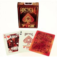 Лот: 11877001. Фото: 2. Игральные карты Bicycle Fire. Сувениры, подарки
