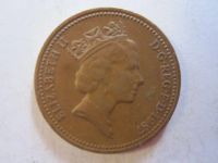 Лот: 7784673. Фото: 3. 1 penny 1987 Великобритания. Коллекционирование, моделизм