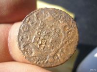 Лот: 9289502. Фото: 2. Крутая полушка 1734 года ( на... Монеты
