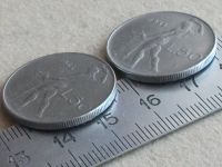 Лот: 19910599. Фото: 2. Монета 50 лир Италия 1955; 1956... Монеты