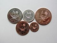 Лот: 11863019. Фото: 2. Катар набор из 5 монет 1, 5, 10... Монеты