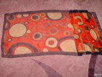 Лот: 10496043. Фото: 2. Красивый прозрачный шарф-палантин... Женская одежда