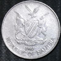 Лот: 14030166. Фото: 2. Экзотика с рубля (18995) Намибия. Монеты