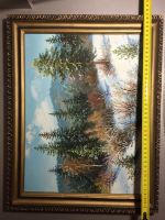 Лот: 6969046. Фото: 3. Картина "Зима" холст масло. Автор... Ручная работа