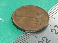 Лот: 11678921. Фото: 3. Монета 1 цент Нидерланды 1966... Коллекционирование, моделизм