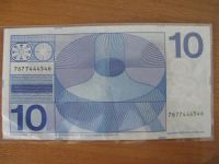 Лот: 8156773. Фото: 2. Нидерланды 10 гульденов 1968 года... Банкноты