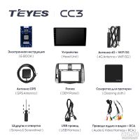 Лот: 18545005. Фото: 5. Магнитола Android TEYES CC3 9...