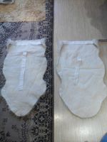 Лот: 8852692. Фото: 2. Меховые накидки на передние сиденья... Оснащение, оборудование, аксессуары