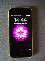 Лот: 8045958. Фото: 4. Iphone 5c 16gb Yellow