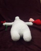 Лот: 18742551. Фото: 4. Белый медведь игрушка ручной работы