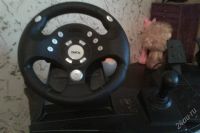 Лот: 2253181. Фото: 2. игровой джостик и руль одним лотом. Периферия
