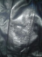 Лот: 9216276. Фото: 2. Курточка кожанка кожаная, размер... Женская одежда