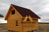 Лот: 17670793. Фото: 8. Дом 6х6 из бруса 150х150 на свайном...