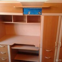 Лот: 8320756. Фото: 3. Кровать-чердак Кровать/Стол/Шкаф. Мебель
