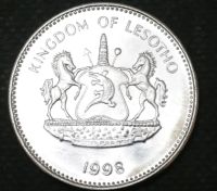 Лот: 10488025. Фото: 2. Экзотика с рубля (9546) Лесото. Монеты