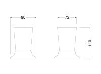 Лот: 3464034. Фото: 2. Стаканчики 7052012VF. Предметы интерьера
