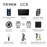 Лот: 21427645. Фото: 2. Штатная магнитола Teyes CC3 4... Автозвук