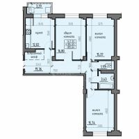 Лот: 18482799. Фото: 2. Продам 3-комн в центральном районе... Продажа