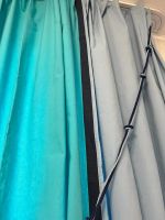 Лот: 23599546. Фото: 7. Комплект штор бело-синие (портьера...