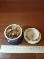 Лот: 24568635. Фото: 2. Шкатулка СССР новая с крошкой... Антиквариат