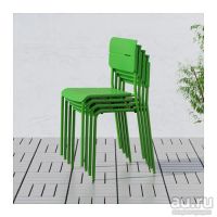 Лот: 9779716. Фото: 3. Садовый стул, уличный, зеленый... Красноярск