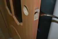 Лот: 3989258. Фото: 2. Дверь ПВХ Лидия ДО миланский орех... Двери, окна, фурнитура