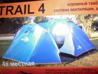 Лот: 3983699. Фото: 2. Палатка туристическая 4-х местная... Туризм