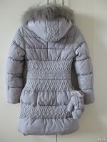 Лот: 17909832. Фото: 2. Зимнее пальто Bilemi р.140 с рукавицами... Одежда и аксессуары