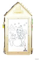 Лот: 13041748. Фото: 2. Бизиборд «Супер Домик» 80х40х40. Игрушки