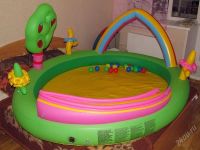 Лот: 797621. Фото: 2. Надувной бассейн - игровой центр. Дети растут
