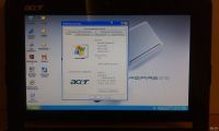 Лот: 13250279. Фото: 2. Нетбук Acer One ZG5 тёмно-синий... Компьютеры, ноутбуки, планшеты