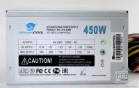 Лот: 24929060. Фото: 2. 450W Powercool ATX (24+2x4+6пин... Комплектующие