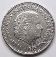 Лот: 201908. Фото: 2. Нидерланды. 1 гульден 1972г... Монеты