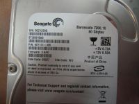 Лот: 11347403. Фото: 2. Жесткий диск 80gb Sata Seagate... Комплектующие