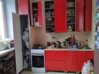 Лот: 25361152. Фото: 2. Кухонный гарнитур Бу (+вытяжка... Кухонная мебель