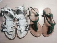 Лот: 10168096. Фото: 2. Сандалии In Extenso белые кожаные... Обувь
