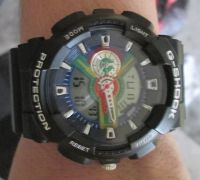 Лот: 4942595. Фото: 2. Часы Casio G-shock черный, синий. Часы, аксессуары