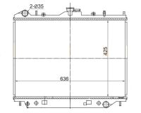 Лот: 3987433. Фото: 2. Радиатор great wall hover (2005-... Автозапчасти