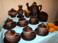 Лот: 2917316. Фото: 2. Набор для чайной церемонии (керамический... Посуда, кухонная утварь