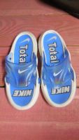 Лот: 8017008. Фото: 2. Сланцы шлепки шлепанцы Nike голубые... Женская обувь