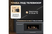 Лот: 23664665. Фото: 3. Тумба ТВ LUX FIRE Амур. Мебель